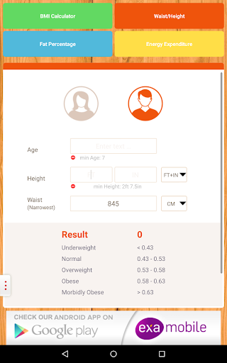 BMI Calculator weight loss