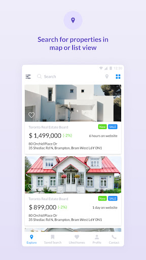 Home Locator Screen 2
