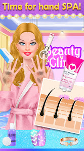 Captura de Pantalla 12 Beauty Makeover Salon Game android
