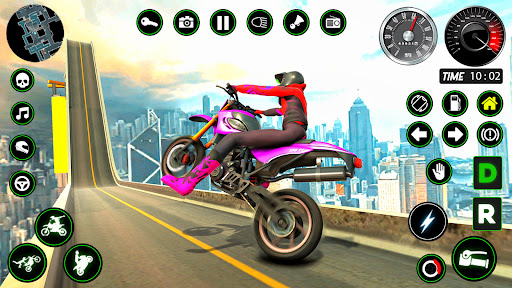 GT Moto Stunts 3D: Bike Games Screen 3