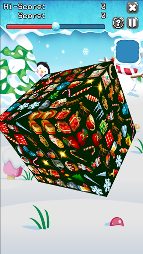 Android application Cubeology Christmas screenshort