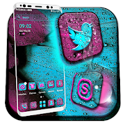Feather Water Drop Launcher Theme