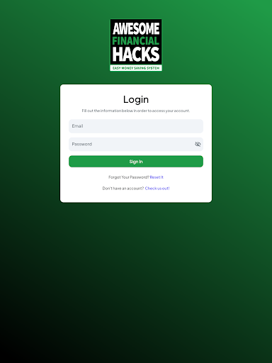 Awesome Financial Hacks