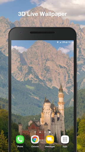 Android application Castle Live Wallpaper Pro screenshort