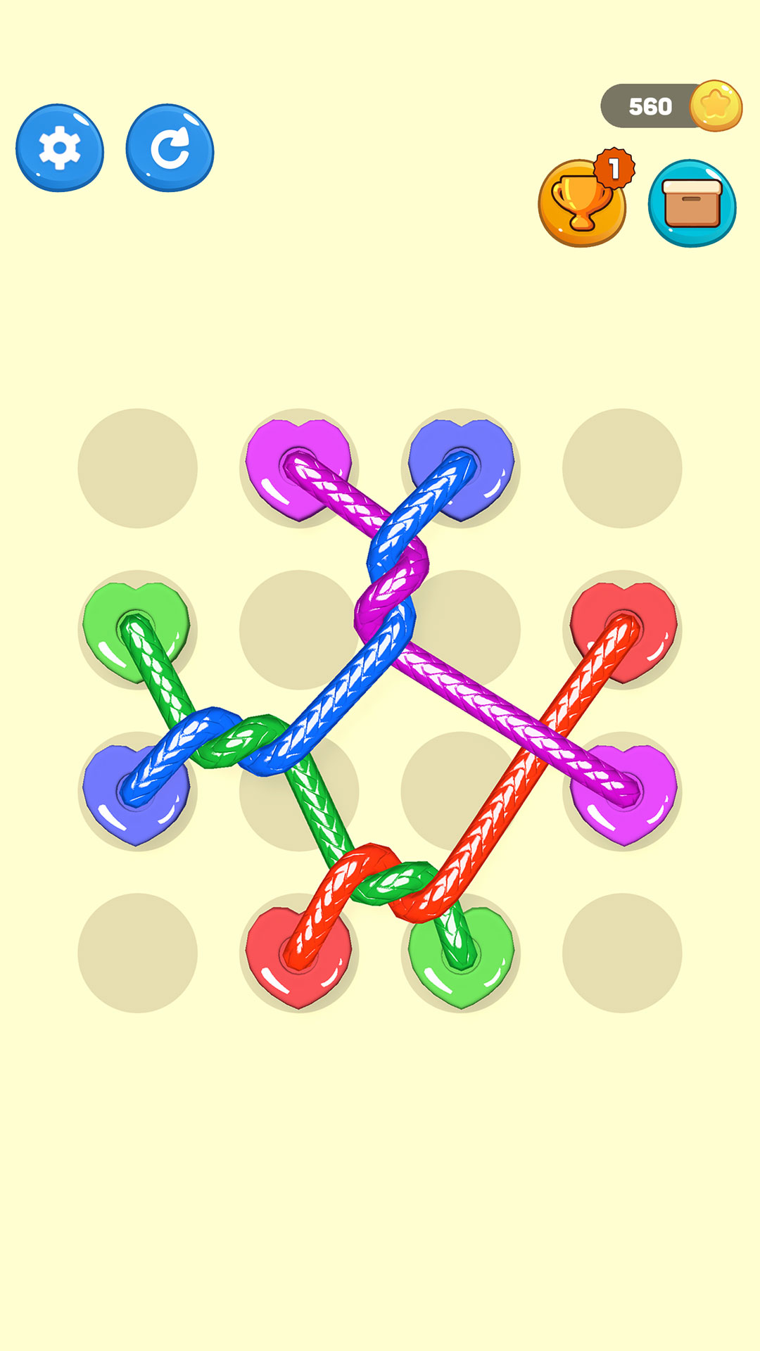 Tangled Line: Knot Twisted screenshot 1