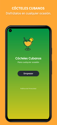 Android application Cócteles y Tragos Cubanos Bar screenshort