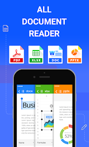 Document Reader - PDF, excel, pptx, word Documents  screenshots 1