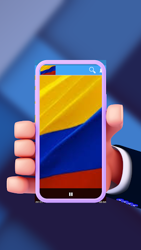 Android application Radios Colombianas online screenshort