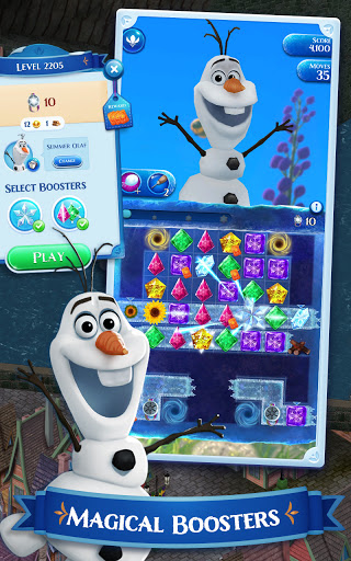 Disney Frozen Free Fall - Play Frozen Puzzle Games