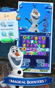 Disney Frozen Free Fall Games MOD APK (Unlimited Snowballs, Move) 5