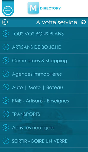 MDirectory Screen 3
