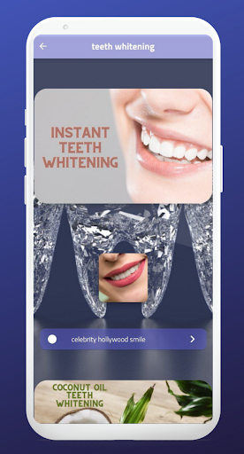 teeth whitening screenshot