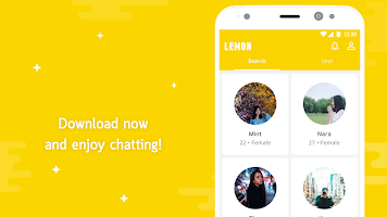 screenshot of LEMON - very fun chat app