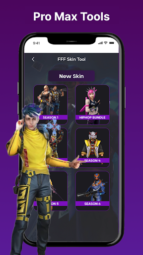 FFF FF Skin Tool, Emote Bundle