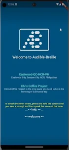 Audible Braille