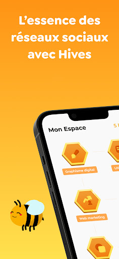 Android application Hives : la ruche du digital screenshort