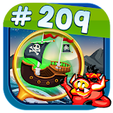 # 209 Hidden Object Games New Free Fun Ghost Ship icon