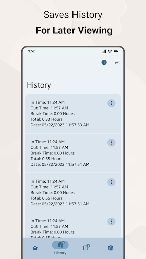 Hour Calculator - Decimal Screen 2