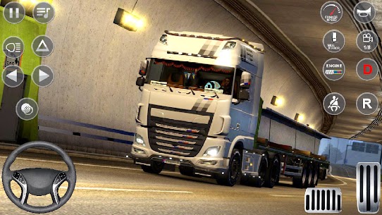 Modlu Euro Truck Cargo Driving Sim Apk indir 2022 2