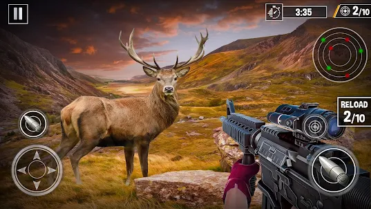 Wild Deer Hunt: Deer Hunting