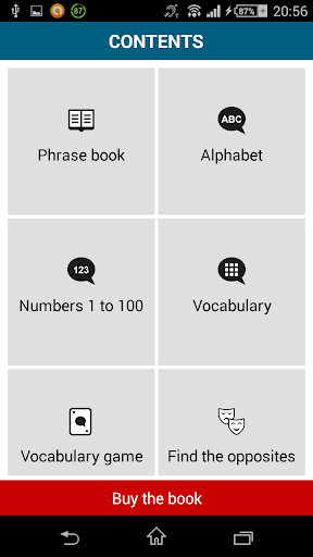 Learn Czech - 50 languages Screen 3
