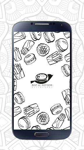 Android application Bint Alasfoor Restaurant screenshort