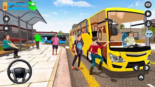 미국 버스 시뮬레이터: 버스 게임 3D