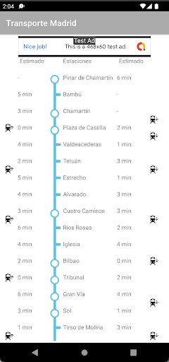 TransXtate Metro Madrid Screen 2