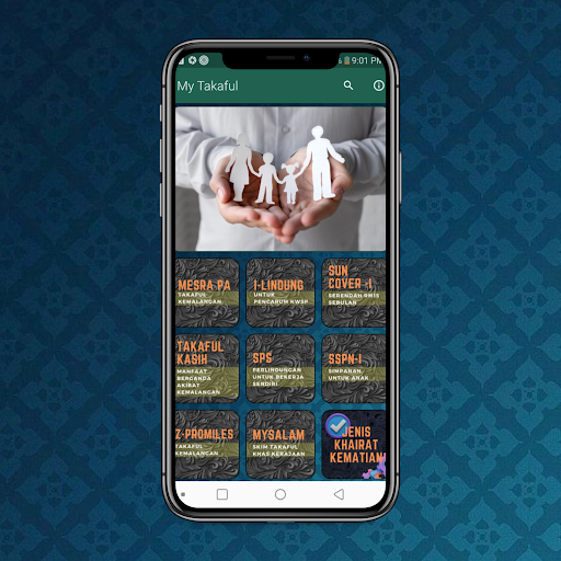 Android application My Takaful screenshort