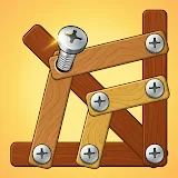 Nuts Bolts ASMR - Wood Nuts icon