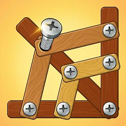Nuts Bolts ASMR - Wood Nuts Mod Apk