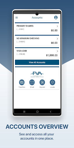 Fargo VA FCU Mobile Banking Screen 3