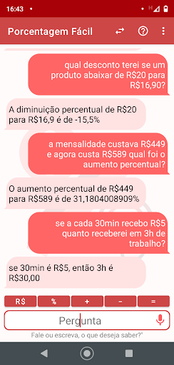 Porcentagem Fácil Screen 3