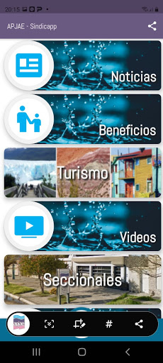 Android application APJAE-Sindicapp screenshort