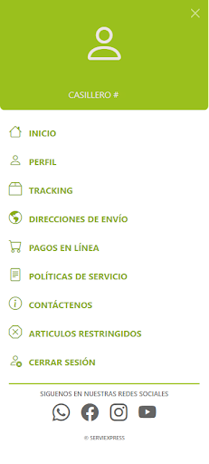 ServiExpress Screen 2