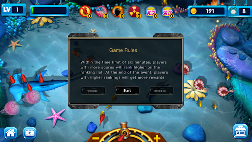 Android application Super Fishing Online screenshort
