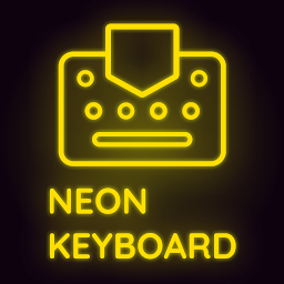 Imagen de ícono de Neon Keyboard -Emoji keyboard
