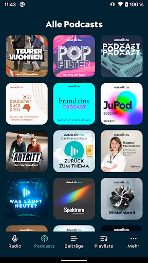 detektor.fm beta Screen 2