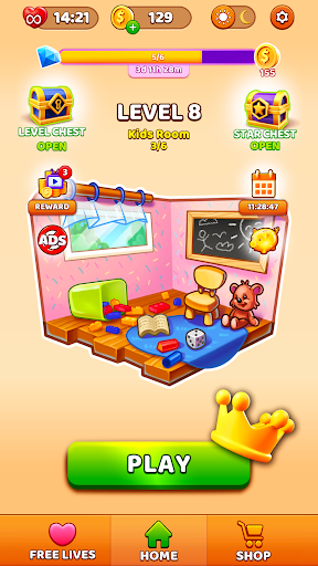 Screenshot of Find and Match - Triples 3D