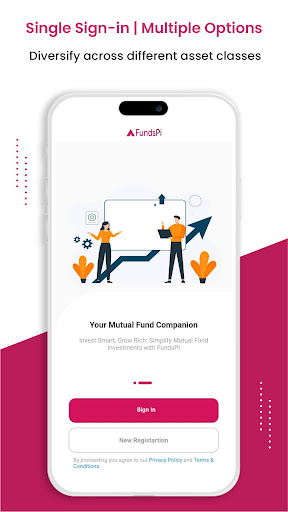 Android application FundsPI - Mutual Funds screenshort