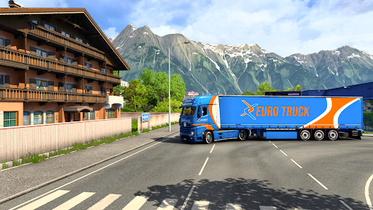 Euro Truck Simulator driving  screenshots 10