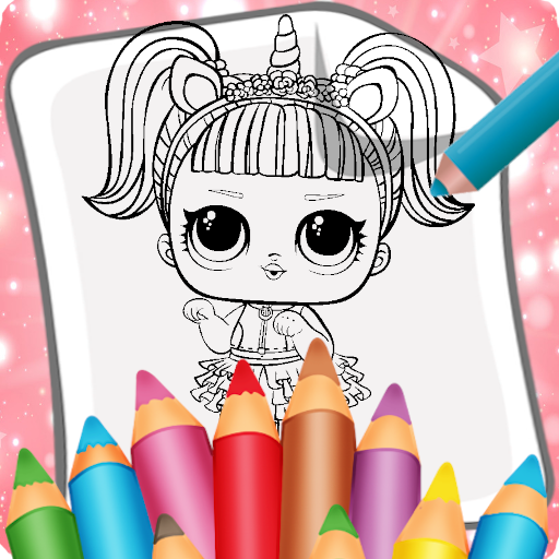 Coloring My Boneka LOL And Dolls game
