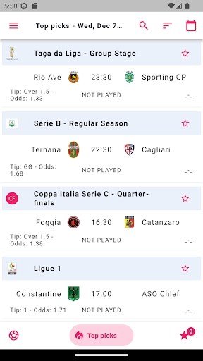 Football Predictions Screenshot 4 - AppWisp.com