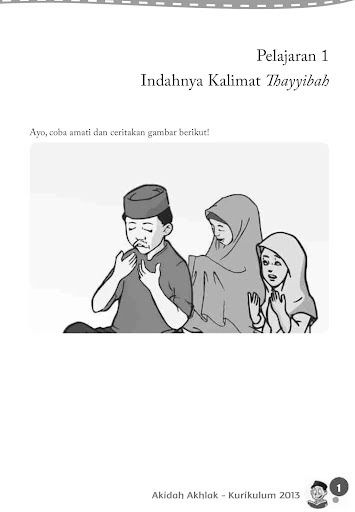 Buku Kelas 4 MI Akidah Akhlak