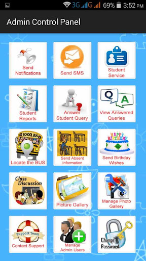Ezee School Admin Screen 2