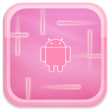 Pink Android Live Wallpaper icon