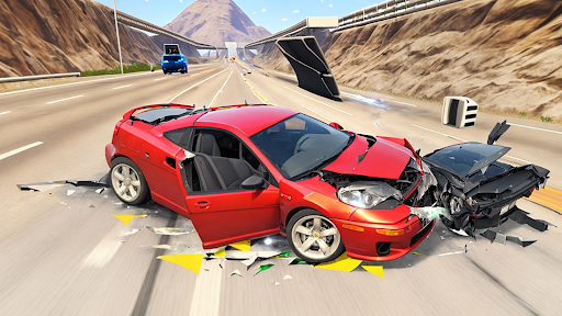 Android application Race Car Crash Simulator screenshort