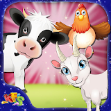 Kids Cattle Farming Simulator icon