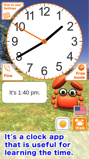 Android application PlayClock3D screenshort