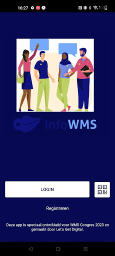 Android application WMS Congres screenshort